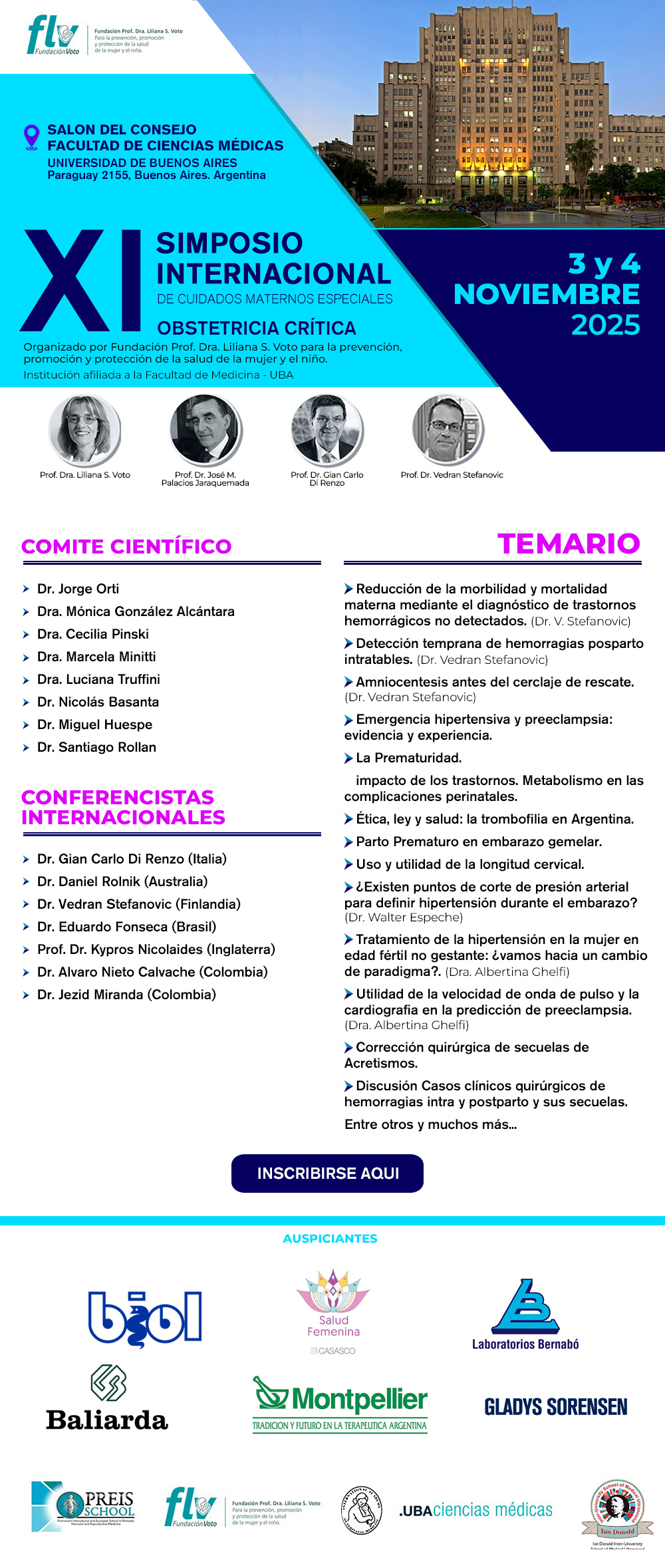Simposio Internacional de Cuidados Maternos Especiales: Obstetricia Critica